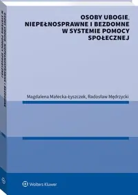 Okazja Osoby ubogie niepełnosprawne i bezdomne w systemie pomocy społecznej