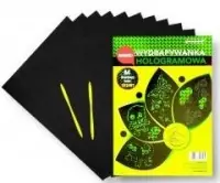 Wydrapywanka hologramowa A4 zielona Ograniczona ilość