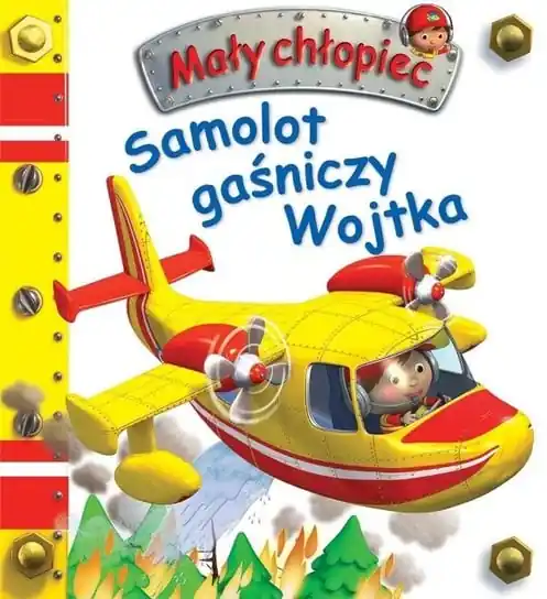 Mały chłopiec Samolot gaśniczy Wojtka Nowy