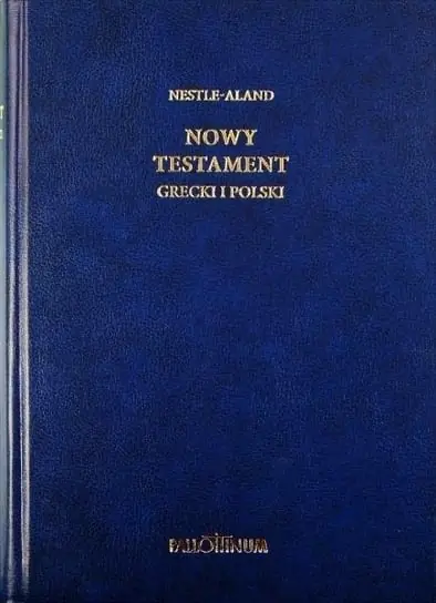 Nowy Testament grecki i polski Rabat