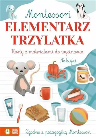 MONTESSORI. ELEMENTARZ TRZYLATKA Super okazja