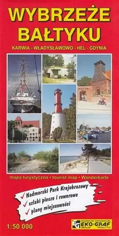 Wybrzeże Bałtyku Karwia, Władysławowo.. 1:50 000 Dostępne od ręki