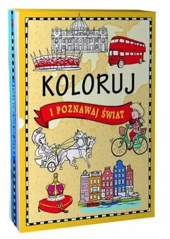 PAKIET – KOLORUJ I POZNAWAJ ŚWIAT Darmowa dostawa