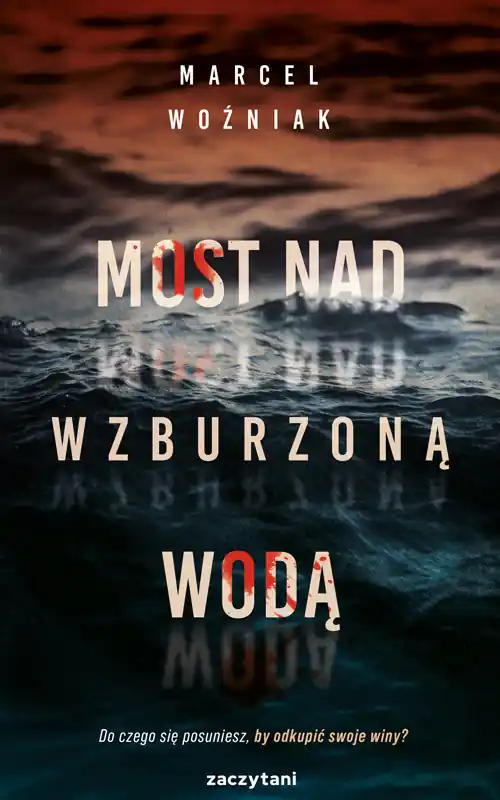 Most nad wzburzoną wodą Premium