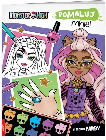 Super okazja Monster High. Pomaluj mnie! - opracowanie zbiorowe