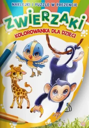 Kolorowanka Zwierzaki 210 - praca zbiorowa Kup teraz
